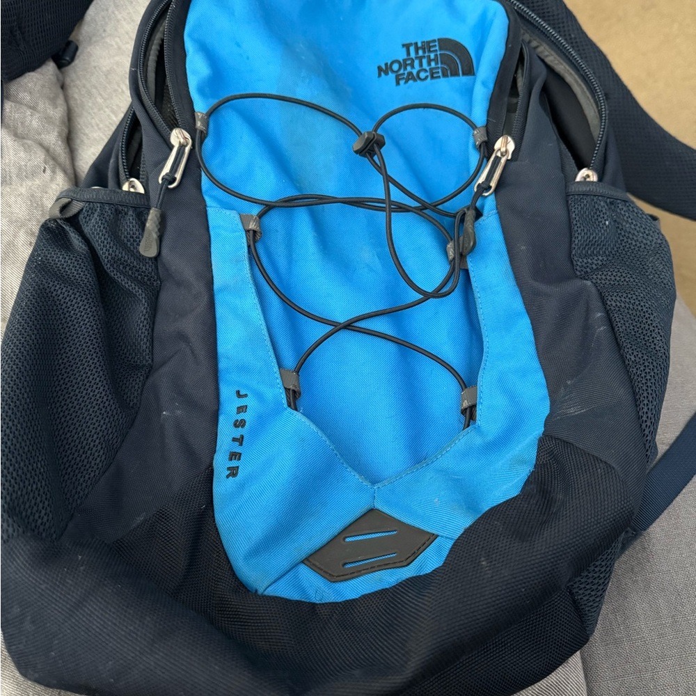 The North Face Jester Backpack - Blue and Black